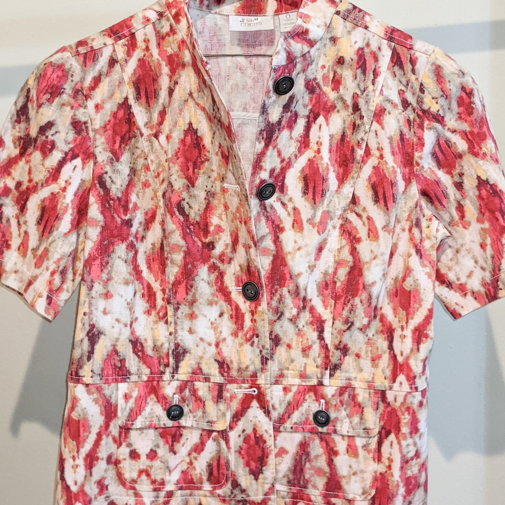 CHICO'S PATTERNED TOP